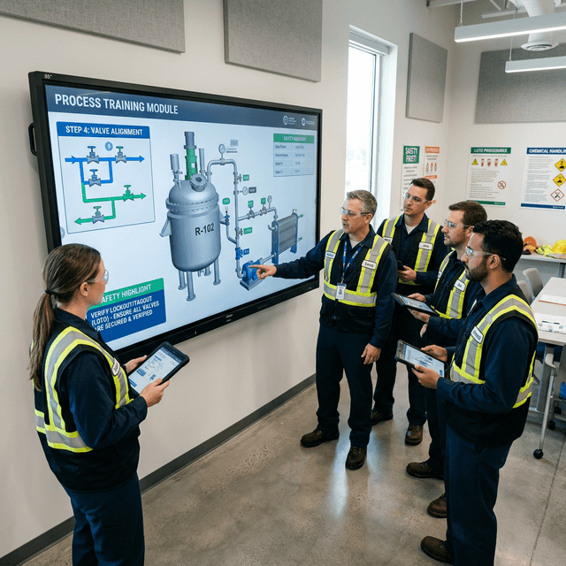 Operator training & SOP delivery