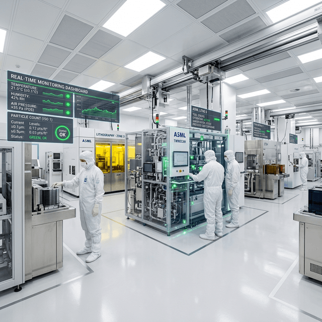 Cleanroom environmental compliance