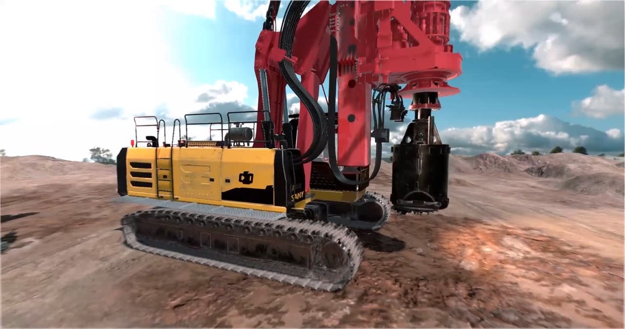 Digital Twin Heavy Equipment Simulator Training