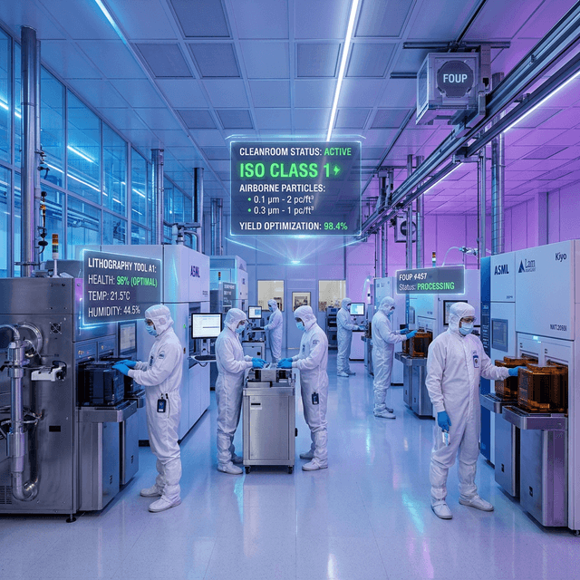 AI Agent for Semiconductor Manufacturing Background