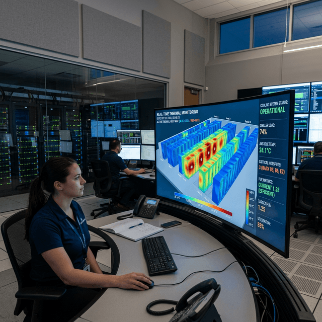 Data center thermal monitoring