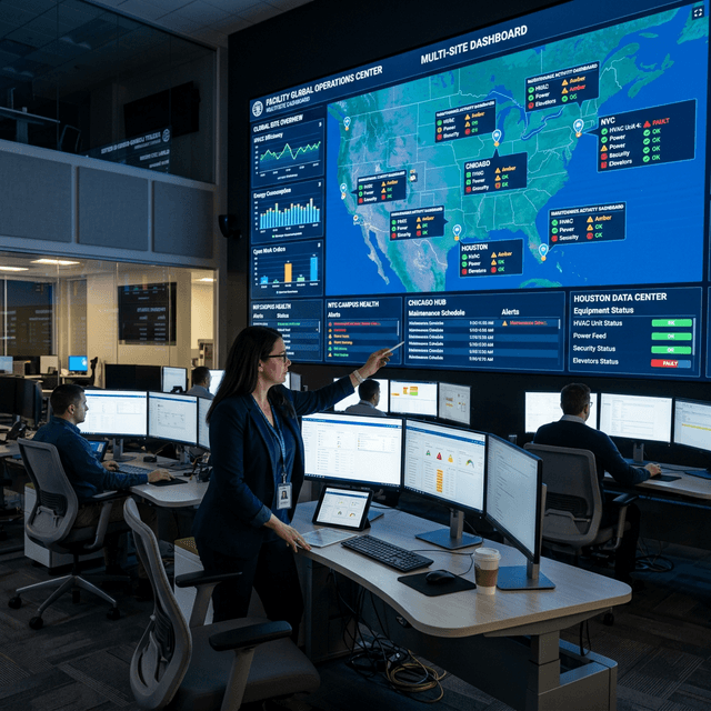 Multi-site maintenance coordination