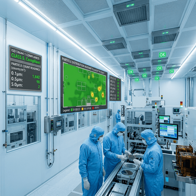 Cleanroom environmental compliance