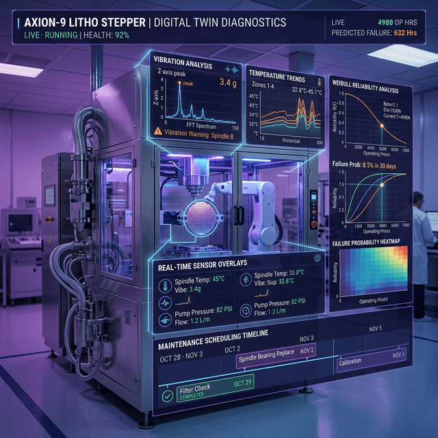 Equipment predictive maintenance
