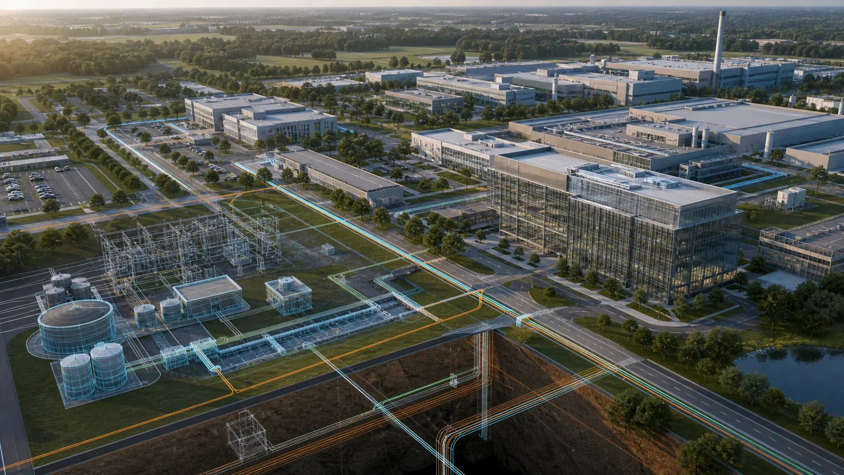 Campus and infrastructure view
