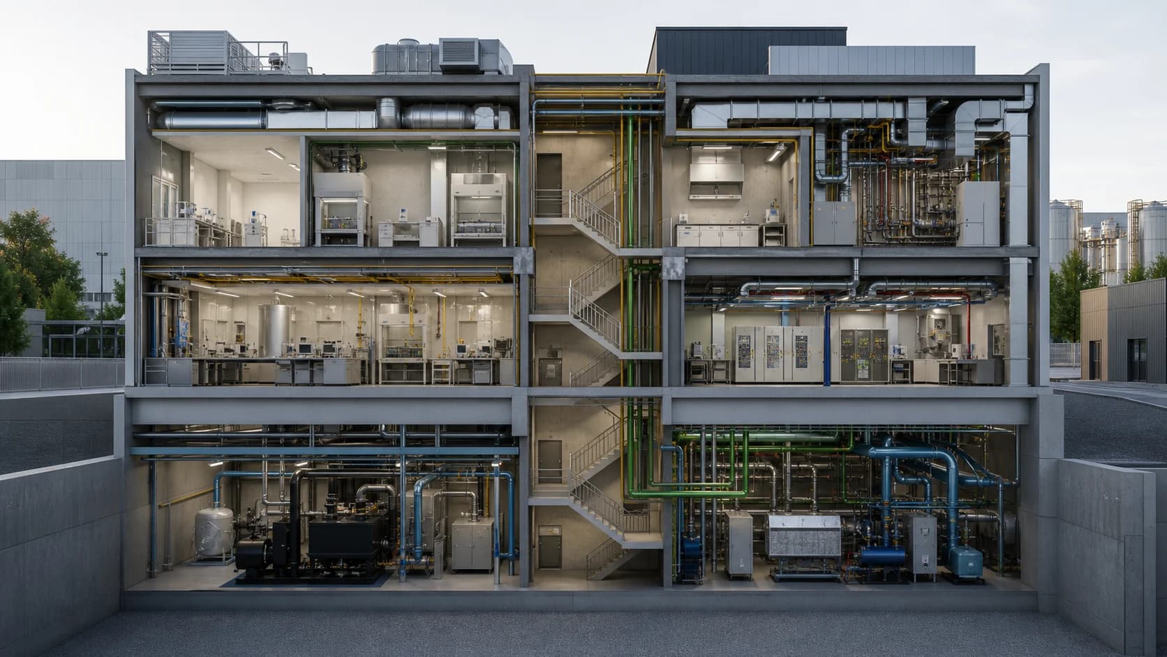 Facility operations twin