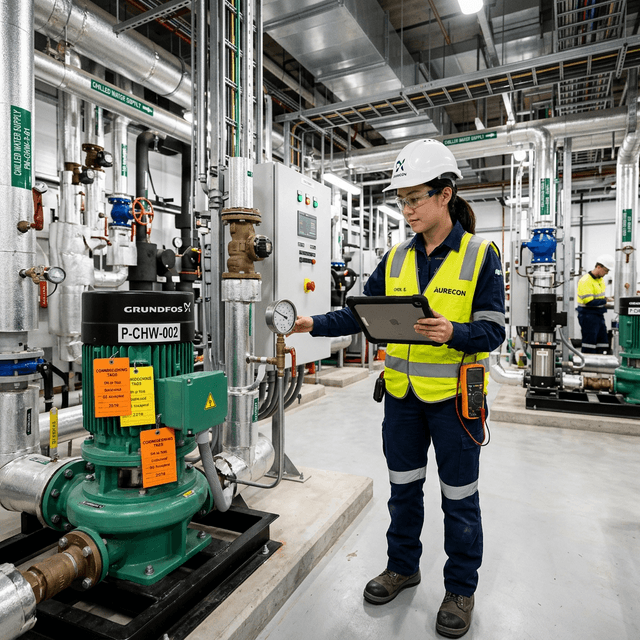 Equipment commissioning