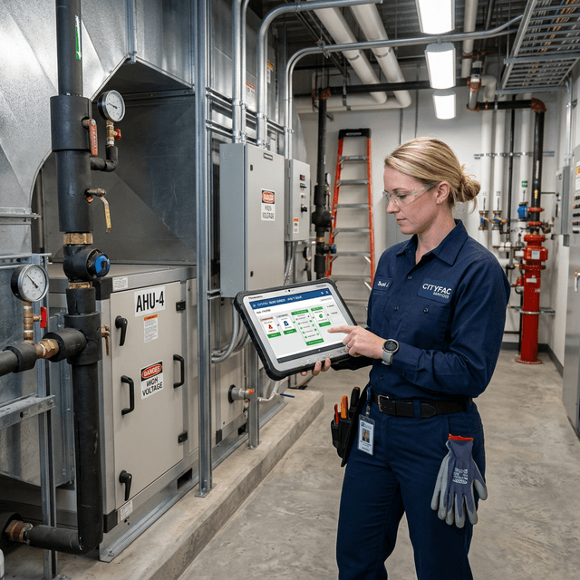 Facility maintenance workflows