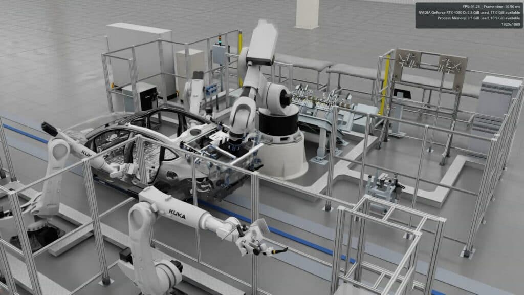 Omniverse Simulation with FactVerse Ground Truth