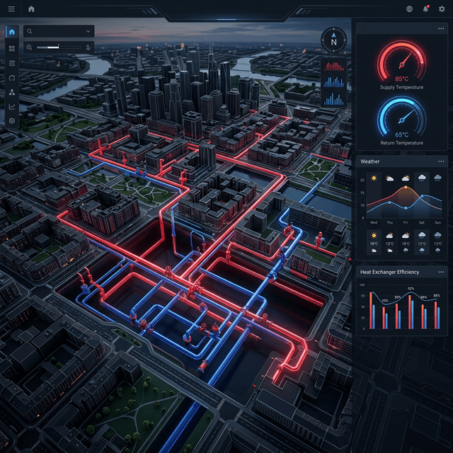 AI Agent for District Heating Networks Background