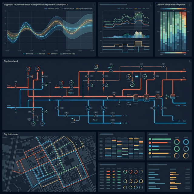 Supply temperature optimization