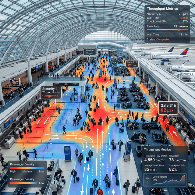 Passenger flow operations