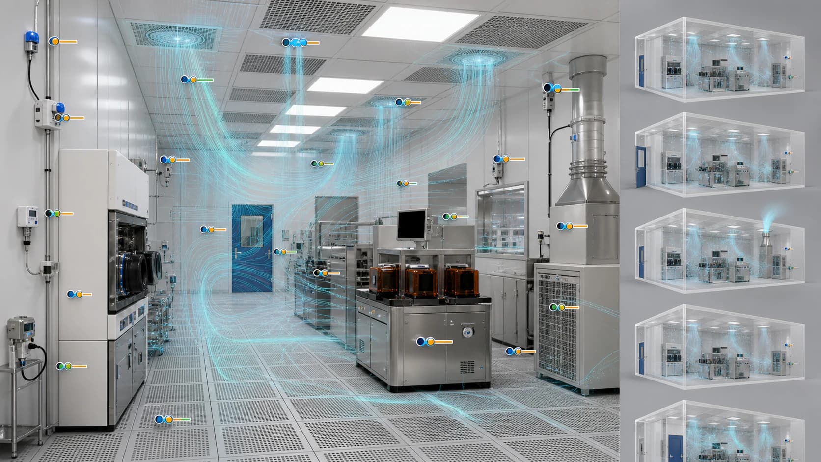 Cleanroom Calibration, Ensembles, and Validation Evidence