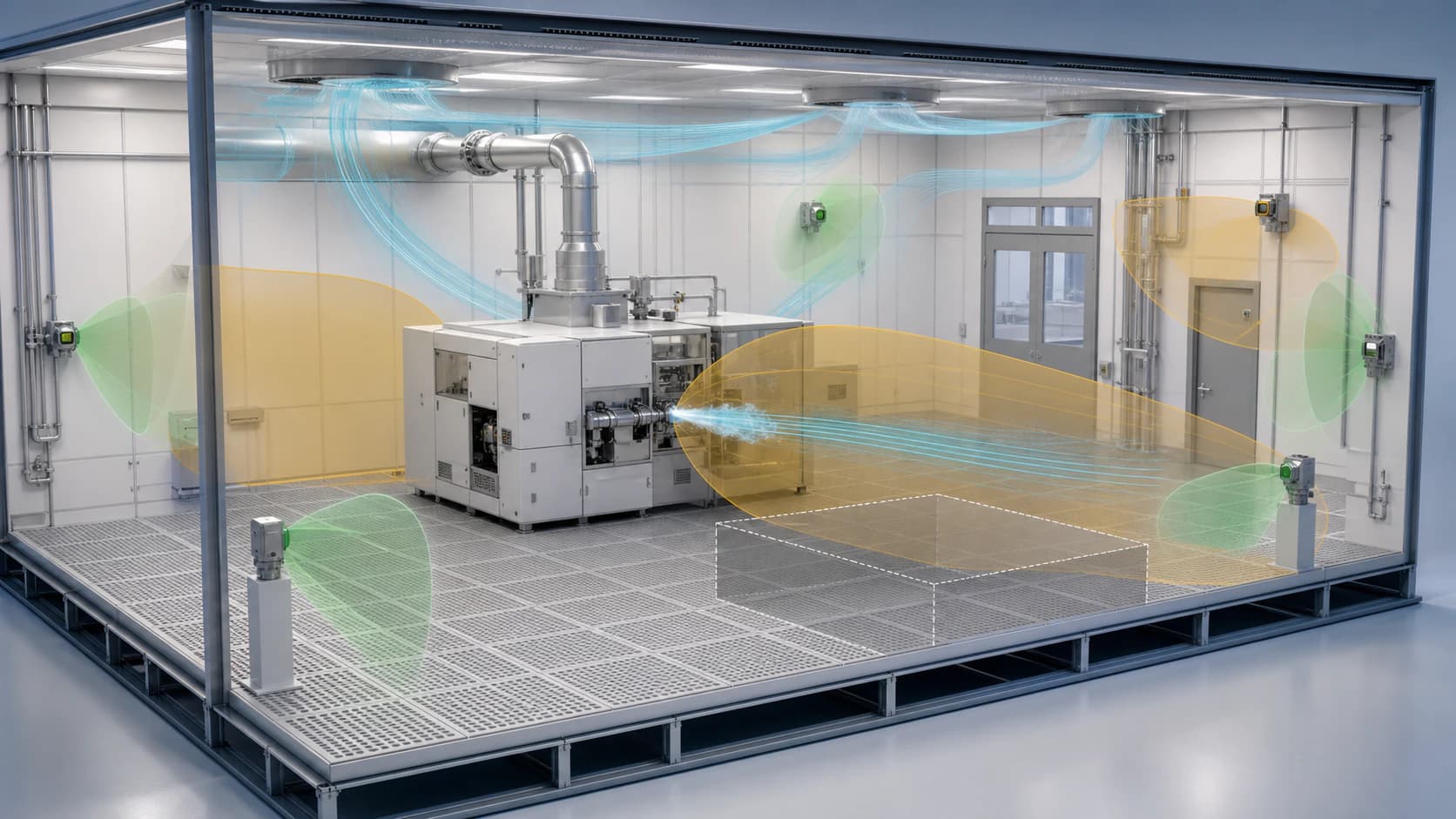Detector Coverage, Blind Spots, and Placement Options