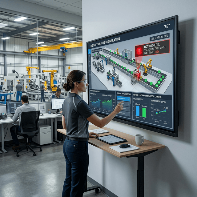 Production line optimization