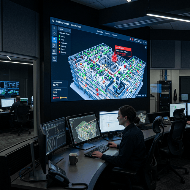 Operations control room display