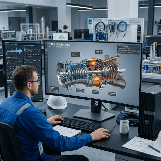 Equipment & product twin