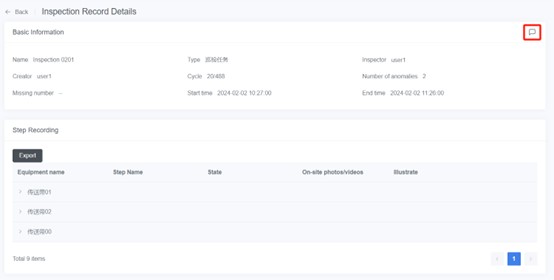 checklist Check record details page | DataMesh