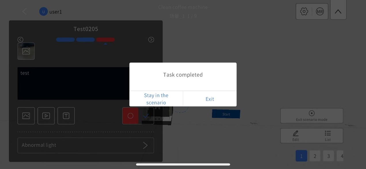 checklist Task completed | DataMesh