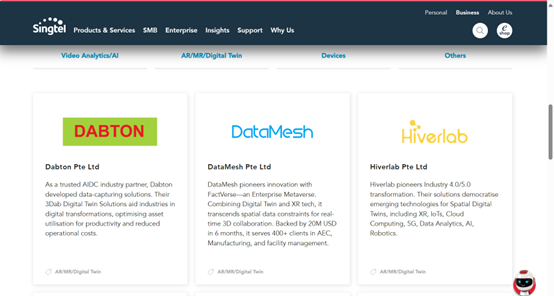DataMesh: Unleashing Innovation with Singtel’s 5G Partner Ecosystem